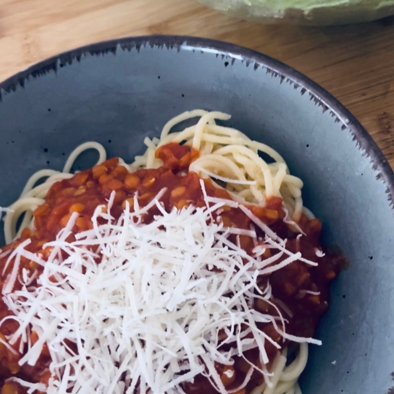 Linsen Bolognese